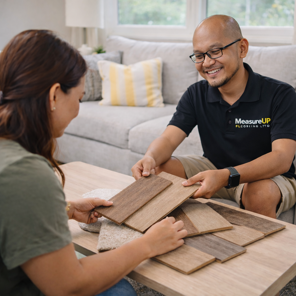 eduard consulting with customer