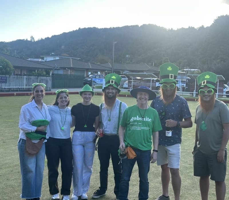 Eamon Jacobsen and his buddies