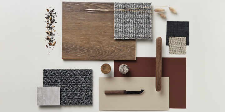 Carpet: Warm, Quiet, and Comfortable for Everyday Living jacobsen residential new nostalgia moodboard